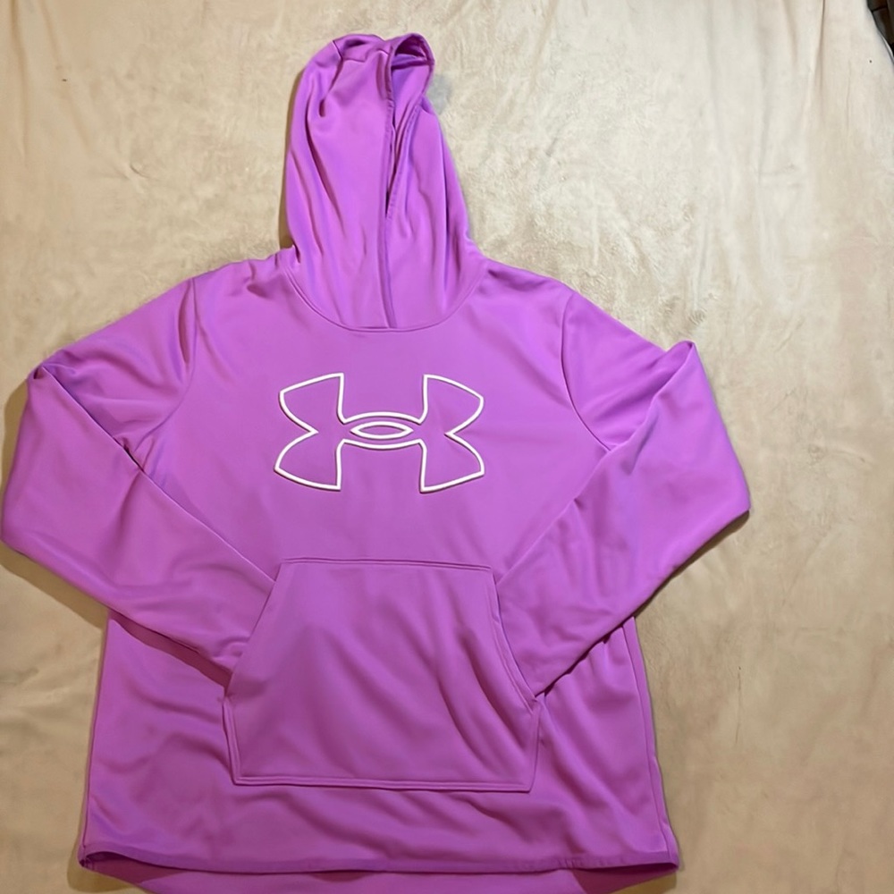 Purple Womens under armour hoodie